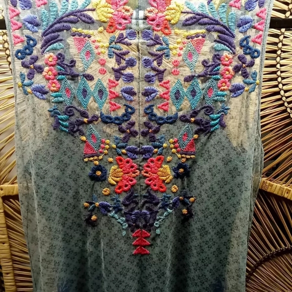 Johnny Was Biya Rhandi Dress Small - Picture 10 of 13